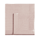 Easy Knit Blanket in Pink