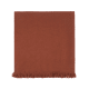 Nuzzler Merino Wool Blanket 170 x 180 cm in Terracotta