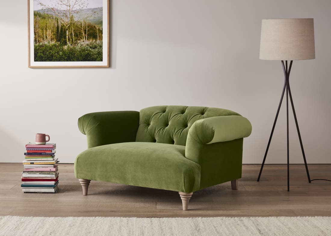 Old fashioned loveseat sales