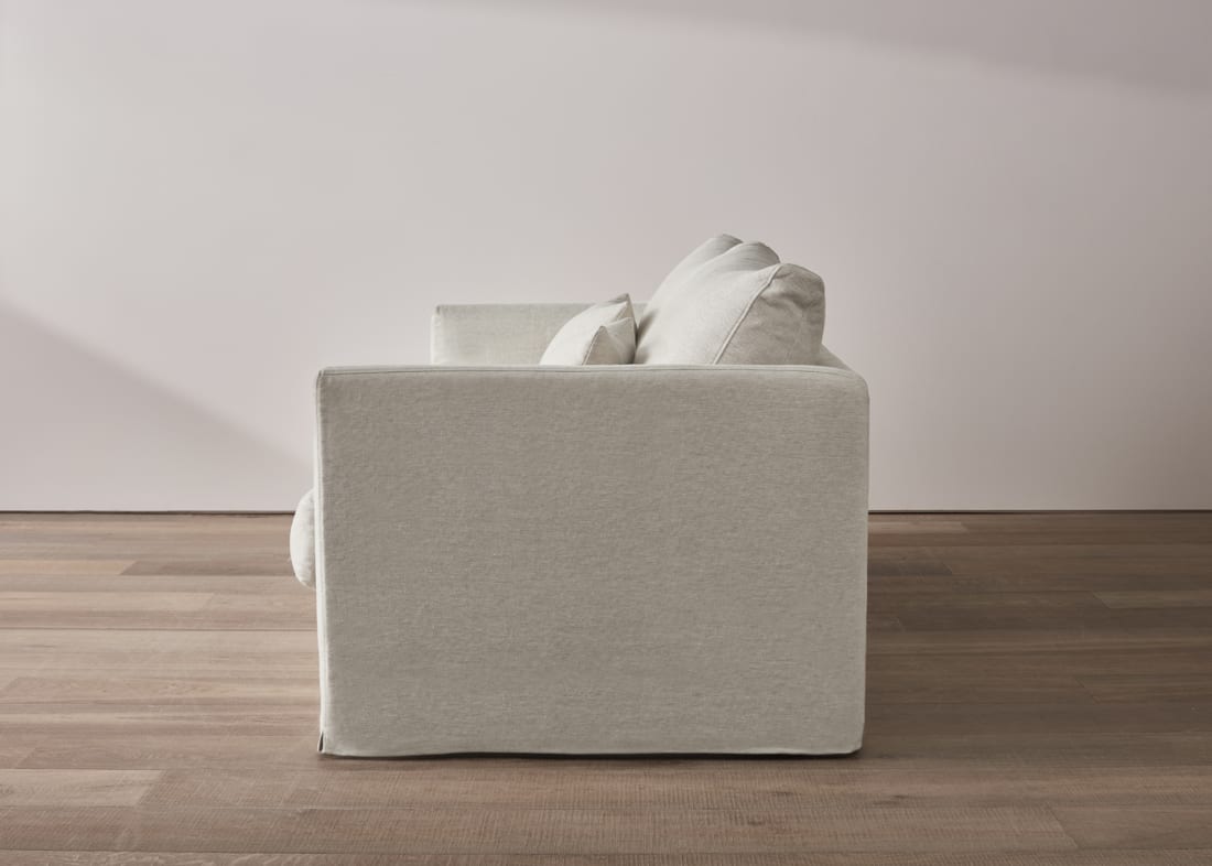 Bruges Sofa | Removable Loose-Covers Slim Sofa | Loaf