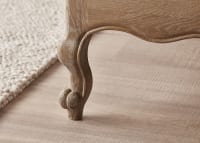 Coco Bed in Pudding Pink Clever Linen