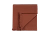 Nuzzler Merino Wool Blanket 170 x 180 cm in Terracotta