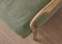 Easins Accent Chair in Whitewashed Oak