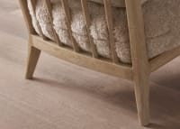 Shearer Easins Accent Chair in Whitewashed Oak