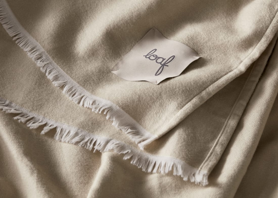 Softie Cotton Blanket 200 x 230 cm in Oat