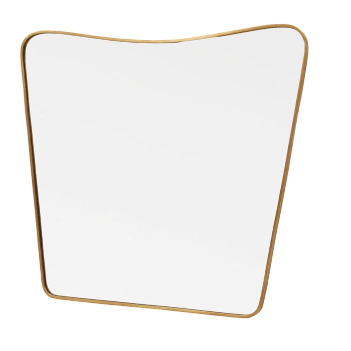 539806 205772 big brass vintage brass floor standing mirror l