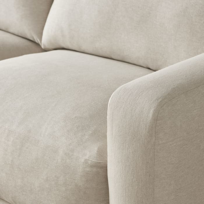 Little Softie Sofa in Egg Box Beige Linen