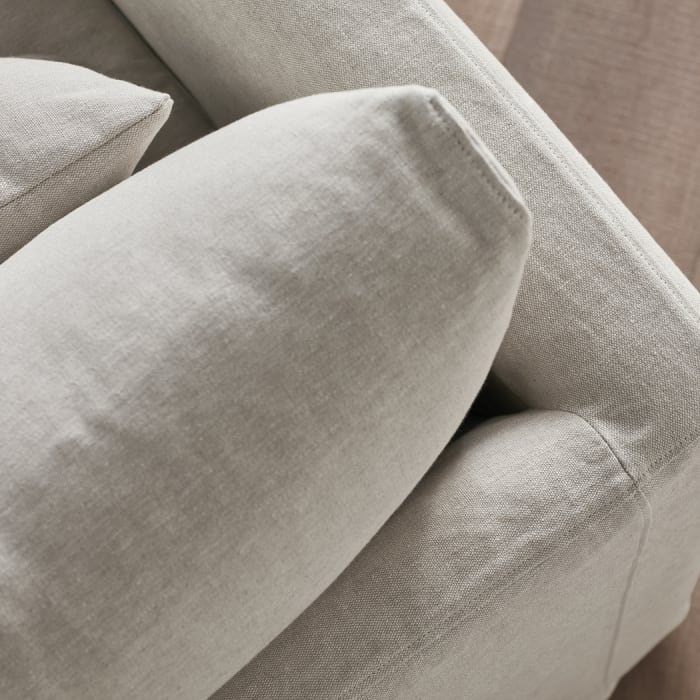Bruges Sofa in Egg Box Beige Linen