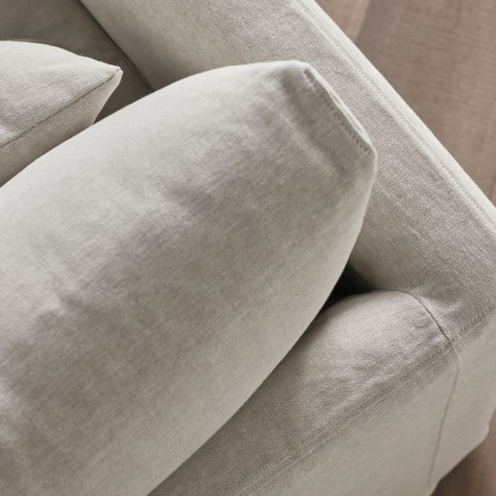 Bruges Sofa in Egg Box Beige Linen