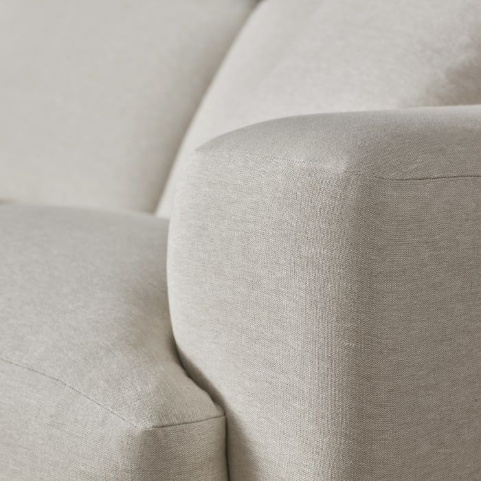 Squishblocks Modular Corner Sofa in Egg Box Beige Linen