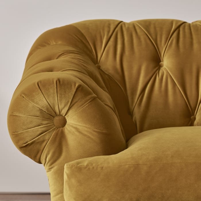 Bagsie Large Sofa in Butterscotch Clever Velvet