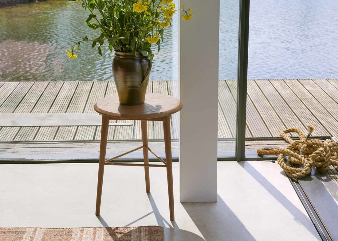 Sidekick Side Table in Light Oak