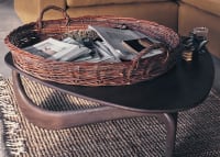 Looper Coffee Table in Dark Oak