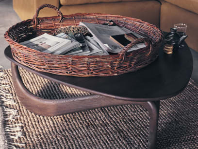 Looper Coffee Table in Dark Oak