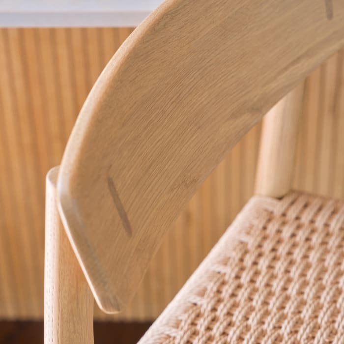 Butter Kitchen Stools in Light Oak