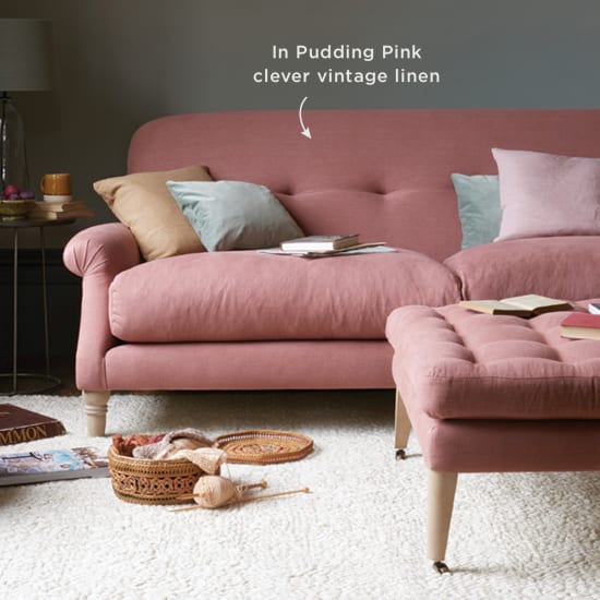 Loaf pink deals sofa