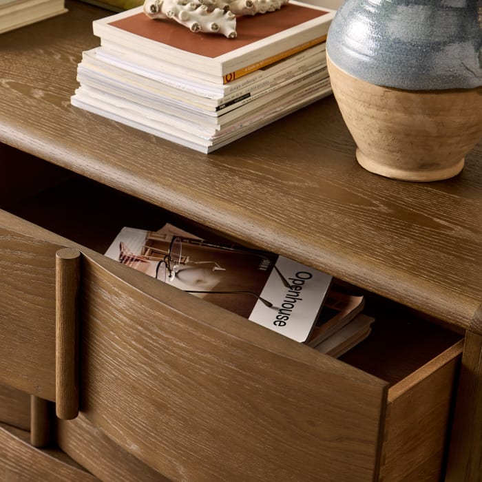 Looper Heavyweight Drawers in Dark Oak