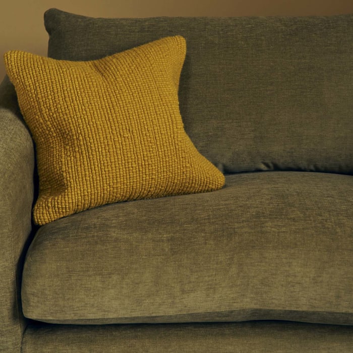 Queenie Loveseat Sofabed Pressed Olives Chenille 5