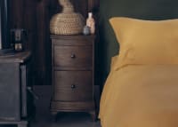 Bastille Side Table in Dark Oak
