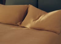 Lazy Linen Set of 2 Pillowcases - Standard - Butterscotch