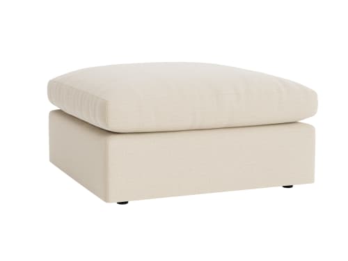 Cuddlemuffin Footstool  - Medium Square - Clever Woolly - Shortbread