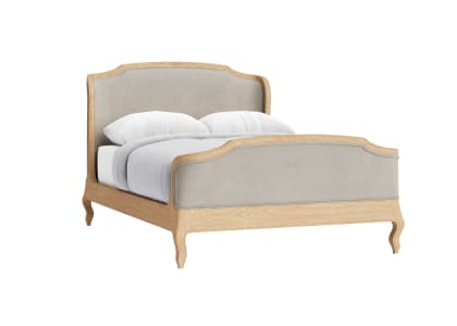 Joelle Bed in Natural Linen