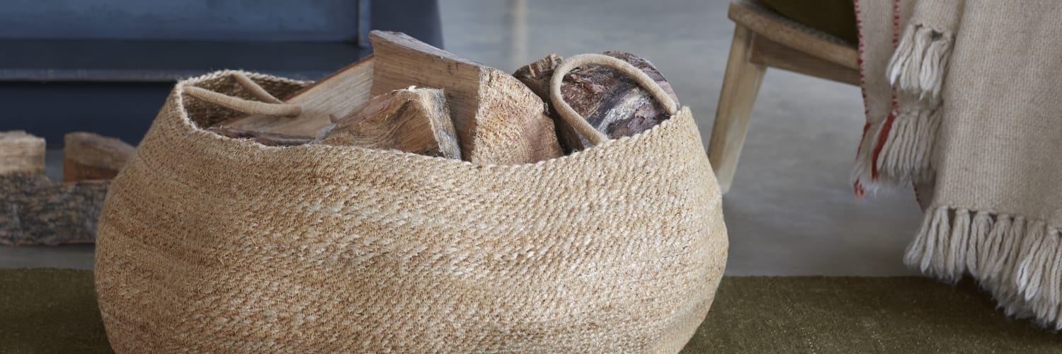 Hand-woven baskets