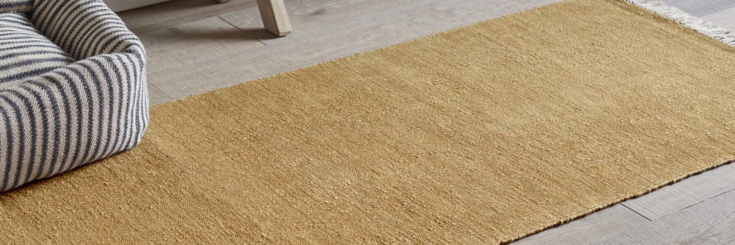 Flatley Linen Runner in Ochre