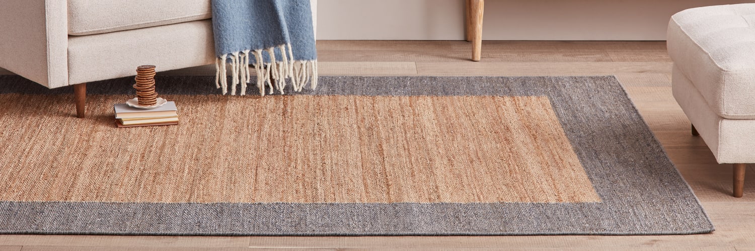 Bordy Edge Jute Rug