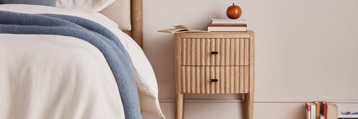 Heyday Side Table in Whitewashed Oak