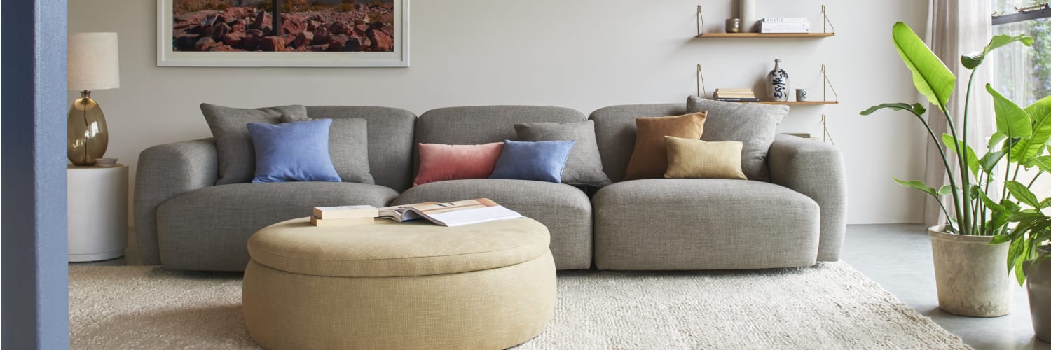 Handmade modular sofas
