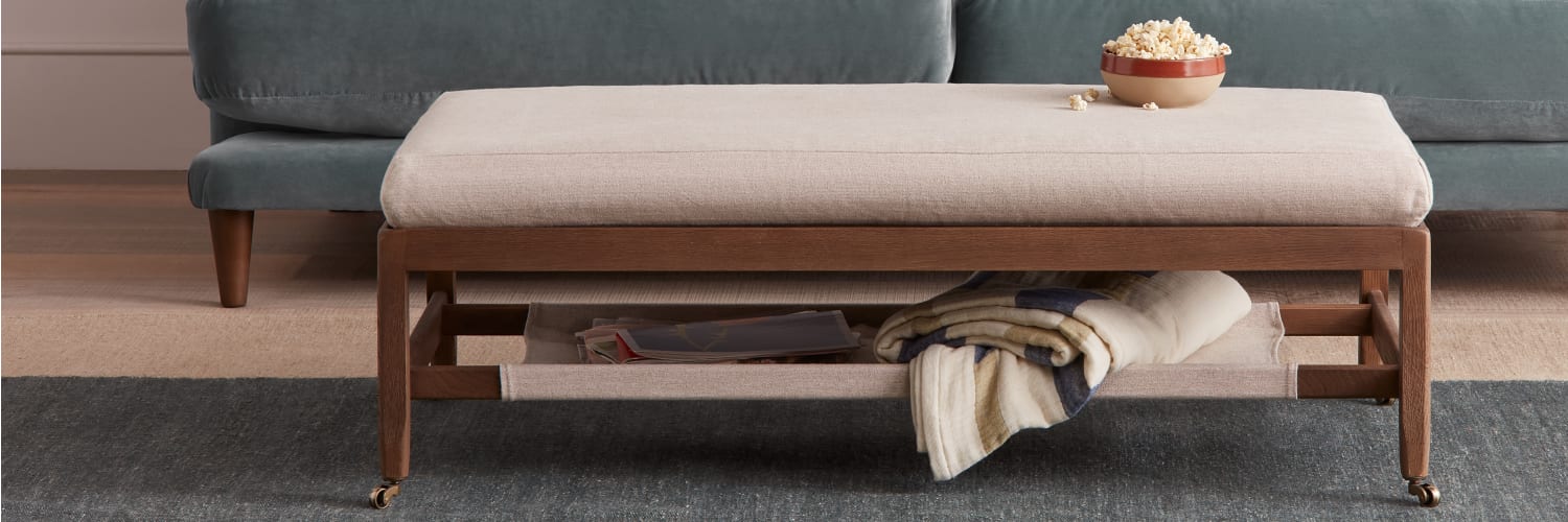 Slingshot Coffee Table in Dark Oak