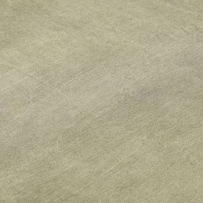 Lazy Linen Duvet Cover in Waxed Jacket Green