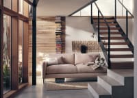 Squishmeister Sofa in Pressed Petals Clever Cotton