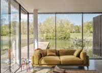 Basecamp Sofa in Treacle Tart Yellow Slubby