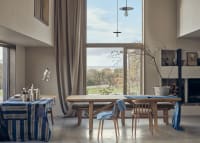 Barney Extending Kitchen Table in Light Oak