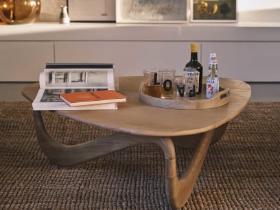 Looper Coffee Table in Light Oak