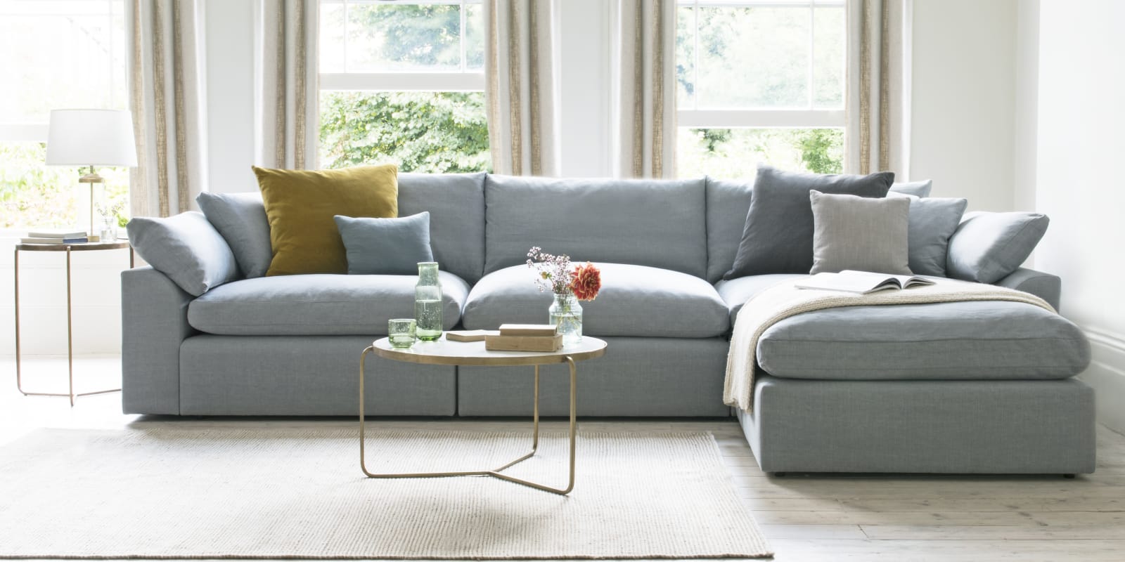 Loaf podge hot sale chaise sofa