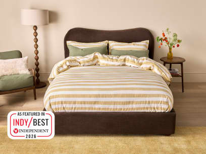 Lazy Linen Stripey Duvet Cover PLP