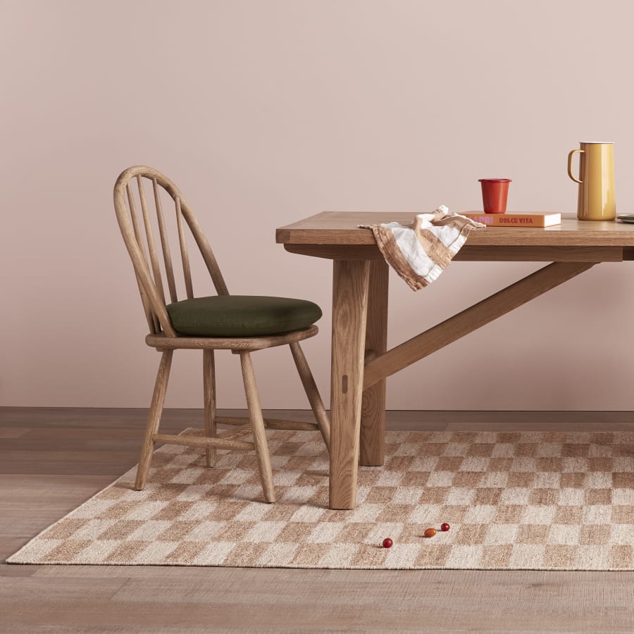 Barney Kitchen Table in Light Oak