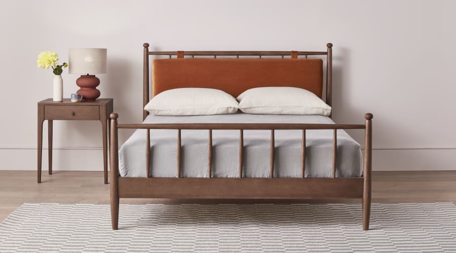 Poppins Bed in Dark Oak