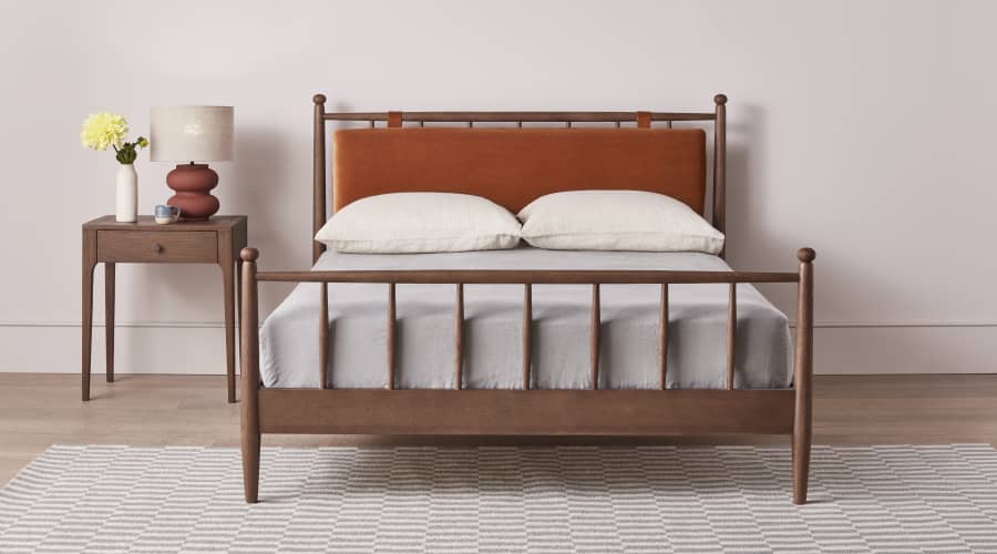 Poppins Bed in Dark Oak
