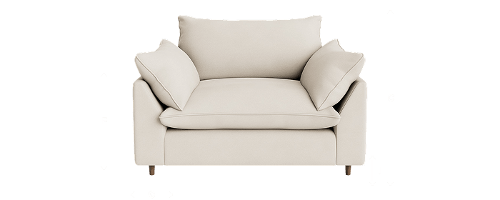 25 Slow Riser LoveSeat Sofa Bed 01