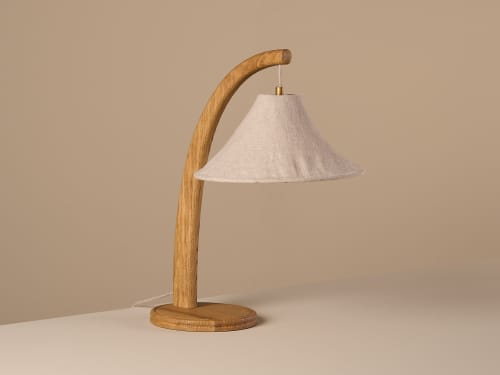 Carver Table Light - Large - Light Oak