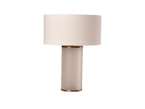 Beamer Table Light  - Large - Frosted Glass