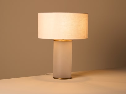 Beamer Table Light Frosted On