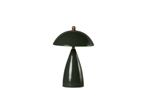 Shroomer No Strings Rechargeable Table Lamp - Small - Grass Clippings - Green