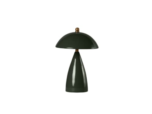 Shroomer No Strings Rechargeable Table Lamp - Small - Grass Clippings - Green