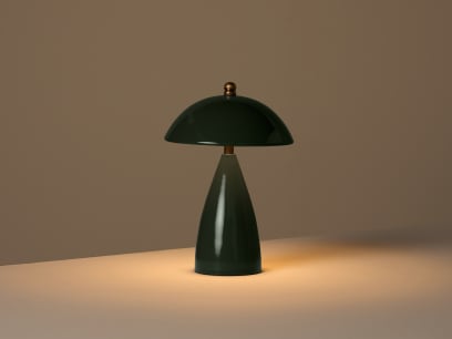 Shroomer Portable Table Lamp Potted Plant On HR