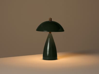 Shroomer Portable Table Lamp Potted Plant On HR